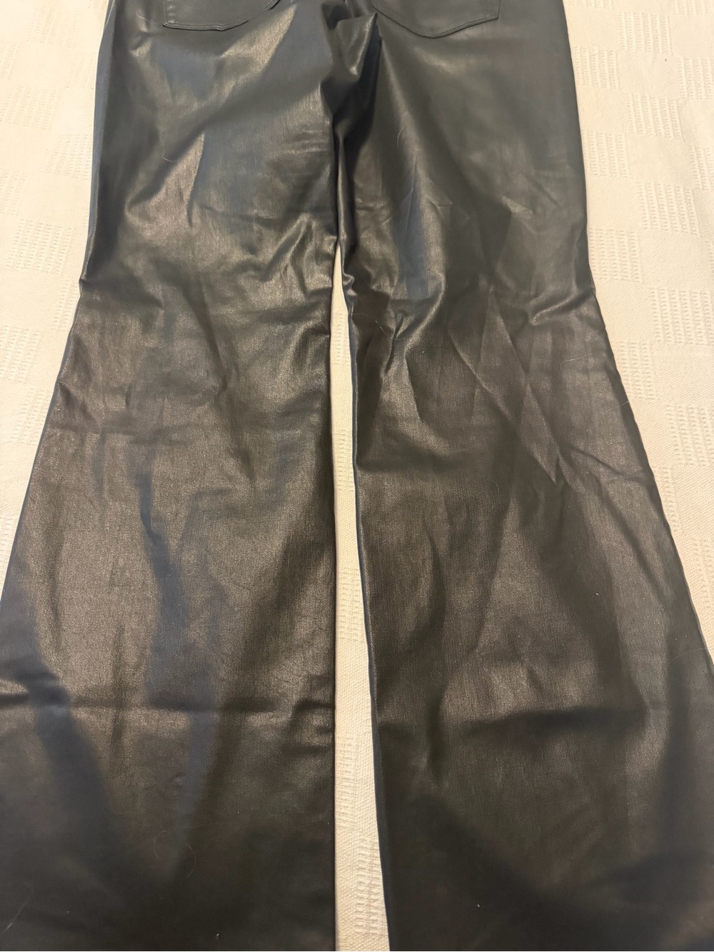 White House Black Market Black Micro Boot-Cut Jeans